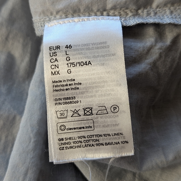 H&M Soft Blue Midi Dress with Ruffles - Picture 5 of 6